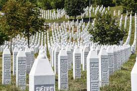 Extraña guerra de persuasión nuclear - En el genocidio de Srebrenica las tropas serbobosnias seleccionaron para su extinción a cuarenta mil bosnios musulmanes que vivían en Srebrenica
